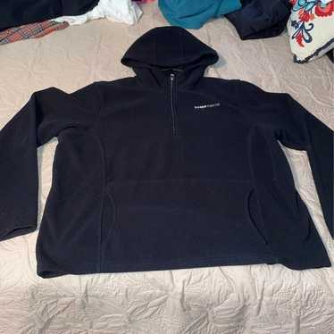 Vintage Old Navy Hooded Quarter Zip Fleece