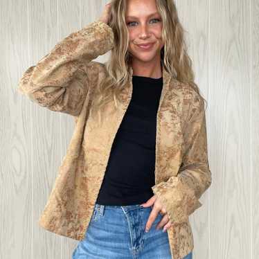 Vintage Suede Leather Jacket