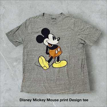 Disney Mickey Mouse Print Design T-shirt Mickey