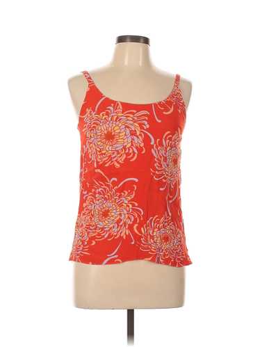 CAbi Women Orange Sleeveless Blouse S