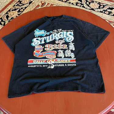 Vintage Y2K Sturgis Biker Rally T Shirt