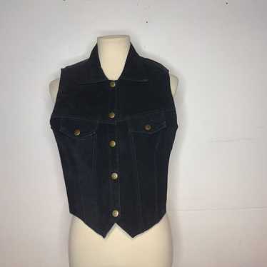 DenimVintage Scully Leather Suede Wester