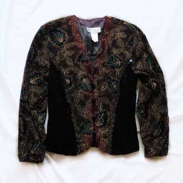 scott mcclintock vintage velvet jacket