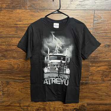 Atreyu Band Tee - Trucker Lightning Skeleton Drive