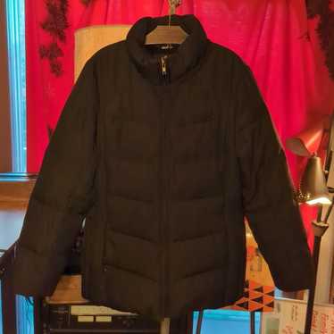 Calvin Klein black down jacket 2000s