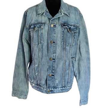 Gap Distressed Denim Jacket