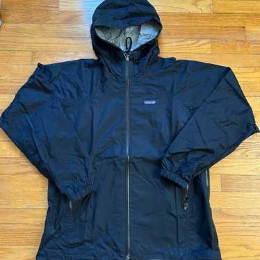 Womans Patagonia Black Windbreaker Jacket