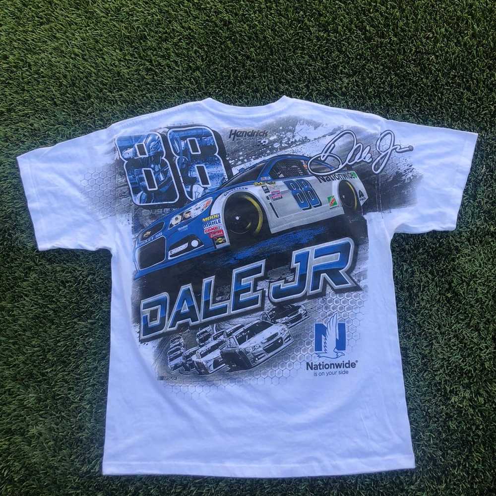 Dale jr vintage nascar tee all over print - image 2