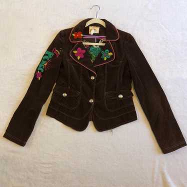 Vintage Embroidered Miss Me Jacket