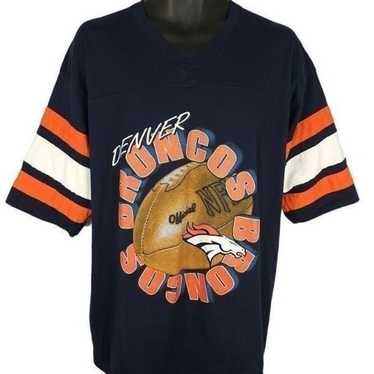 Denver Broncos T Shirt Vintage 90s