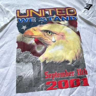 NWOT Starter 9/11 United We Stand Eagle VTG T-Shir