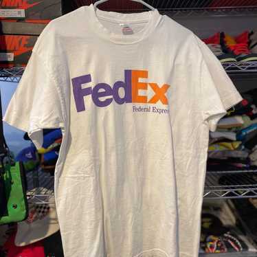 トップス 90s FedEx faded vintage T-shirt 90s FedEx faded vintage T-shirt