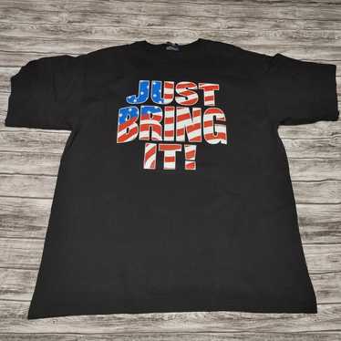 usa古着 90's THE ROCK WWF Tシャツ XLサイズ ブラック 90's WWF THE ROCK(ドウェイン・ジョンソン) Tシャツ 【TA042904