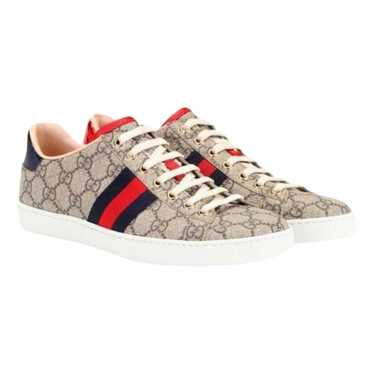 Gucci Ace leather trainers