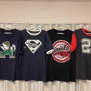 Set of 4 Champion T-shirts