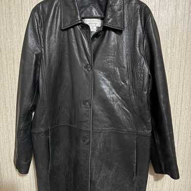 Worthington genuine lambskin leather coat