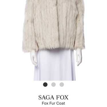 saga fox fur coat