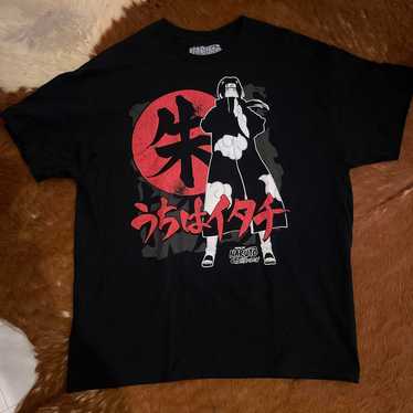 NARUTO SHIPPUDEN XL Black T-shirt Uchiha Itachi Na