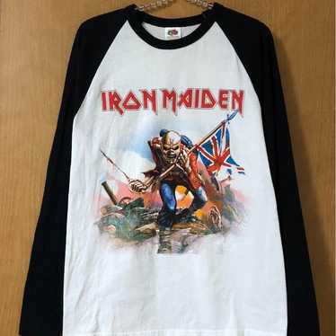 IRON MAIDEN Raglan T-shirt###IRON MAIDEN Long T-sh