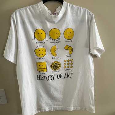 90s history of art T-shirt | What'z up