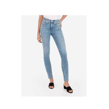 Express High Waisted Ankle Skinny Jeans