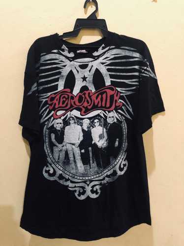 Aerosmith × Band Tees × Rock T Shirt Vintage Y2K B