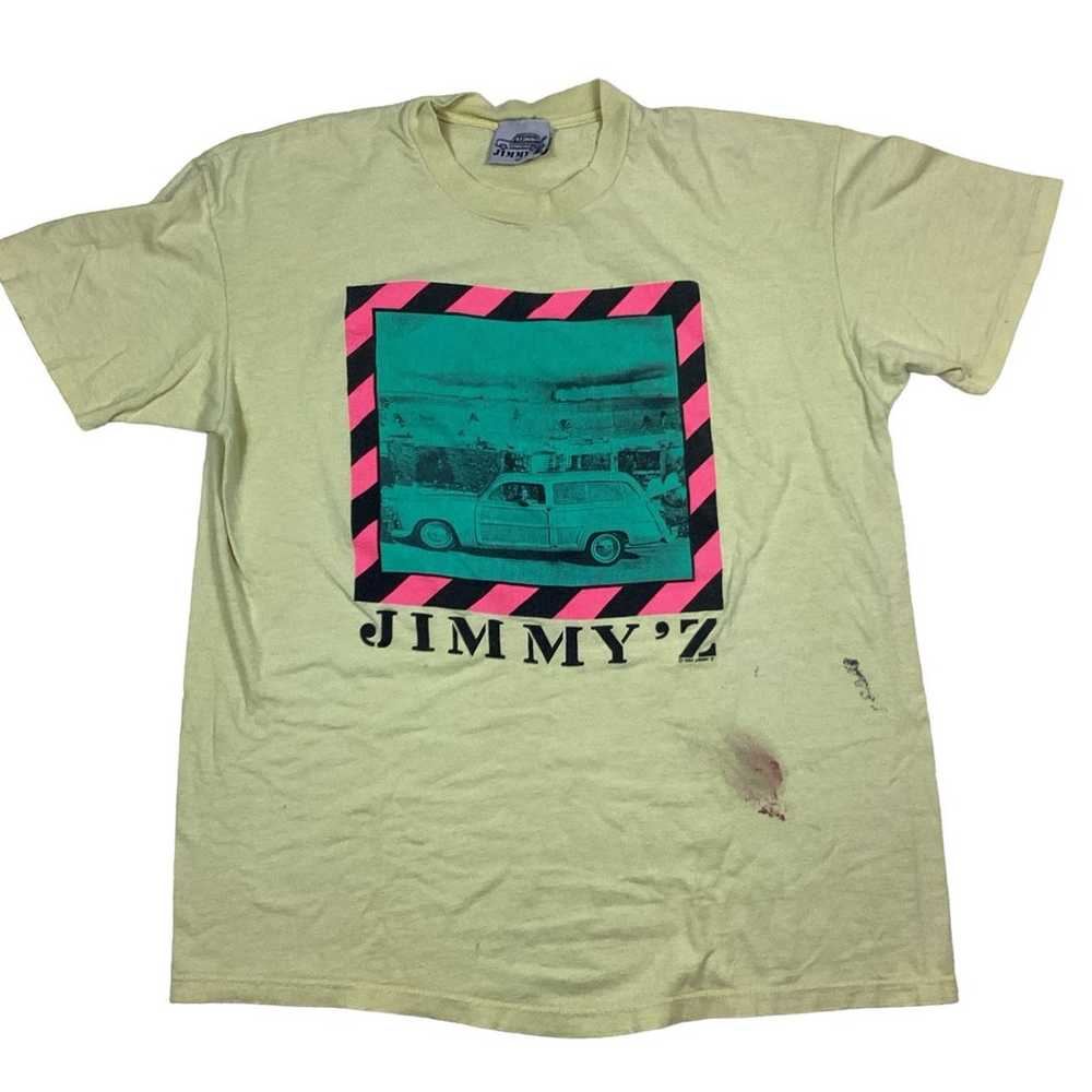 VINTAGE 80s JIMMYZ SWEAT SHIRT 1984 MENS L WOODY WAGON JIMMY