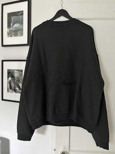 Rhude RHUDE THICK SCRIPT LOGO CREWNECK