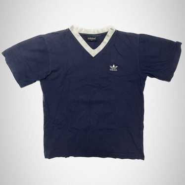 ウェア 80s adidas game shirt vintage navy Nwts Adidas Originals Blue Version 80's Style Design Loop