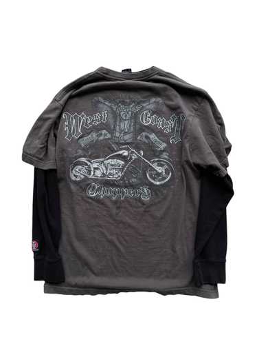 Vintage West coast choppers thermal longsleeve