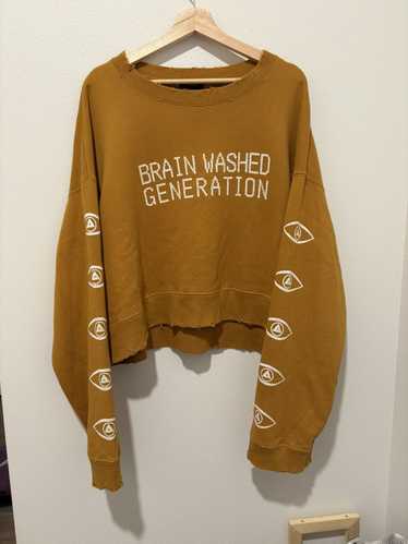 Undercover Brain Washed Generation Cropped Sweater