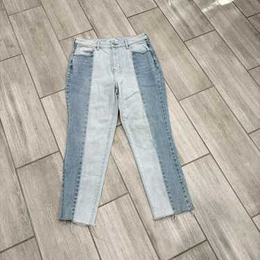 PacSun two toned mom jeans