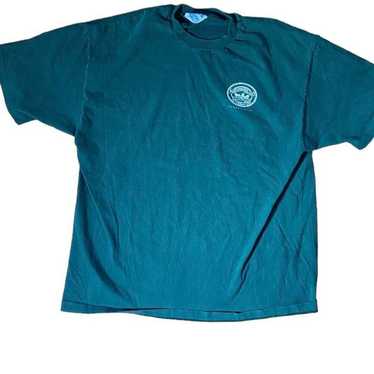 Hanes 90s green hanes beefy tee