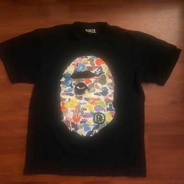 BAPE Black Tee black Multi Color XL