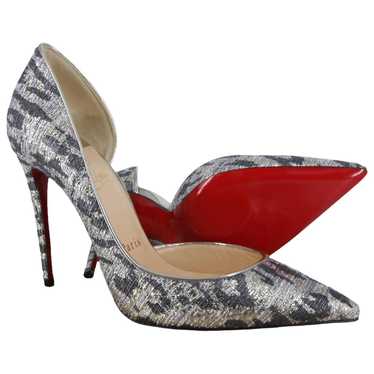 Christian Louboutin Iriza cloth heels