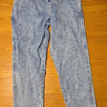 Vintage womens Chic acid wash style jeans 16 avera