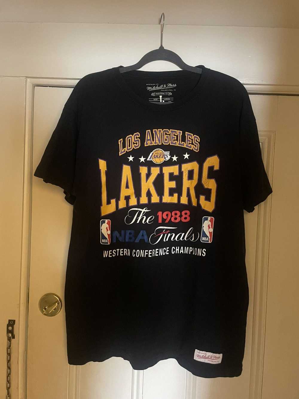 Mitchell & Ness × Vintage Los Angeles Lakers 1988 WCF Champs