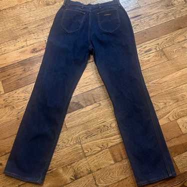 Vintage Womens highrise Wrangler blue jeans! 30x30