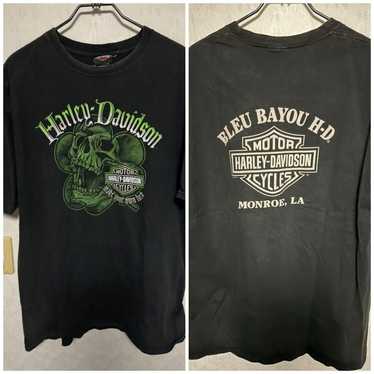 Harley-Davidson T-shirt tee 2XL Hanes Beefy