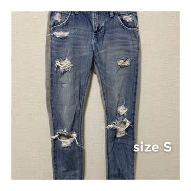 RODEO CROWNS jeans, distressed jeans, USA Y2K vint