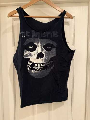 Misfits ブラック タンクトップ 80s Misfits Punk Rock Band Black Tank Top (Various Colors) | eBay