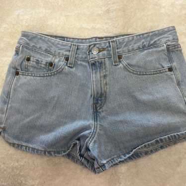 Levis denim shorts