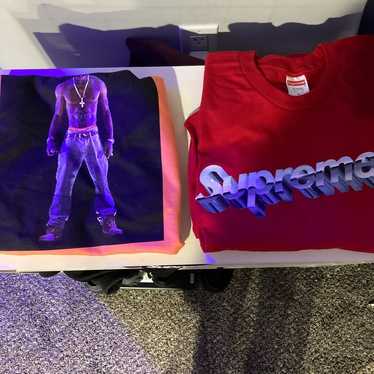 2 supreme shirt bundle