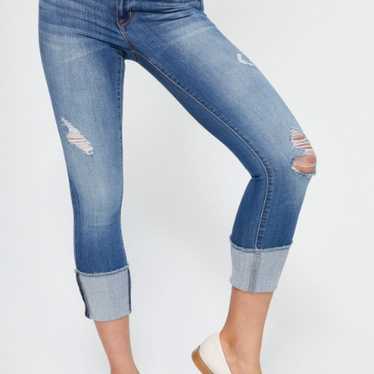 Womens Vintage 1822 Denim Mid-Rise, Roll