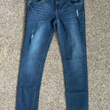 Vintage Paris Blues Dark Denim Straight Leg Jeans 