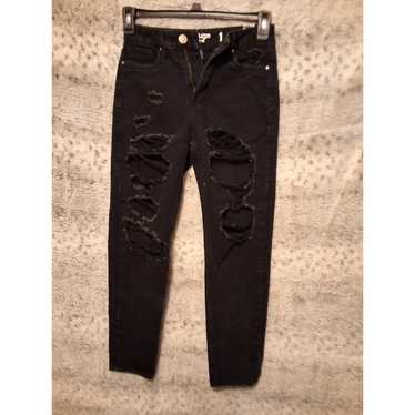 Mom high rise jeans, size 1, refuge jeans