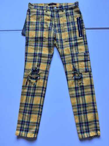 Undercover But Beautiful II Yellow Tartan Bondage 