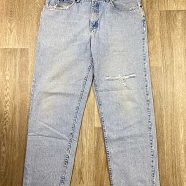 Vintage Lee light blue washed jeans - image 1