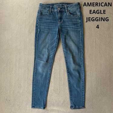 AMERICAN EAGLE Denim Jegging Size 4