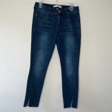 Vintage America Wonderland Skinny Ankle Jean's